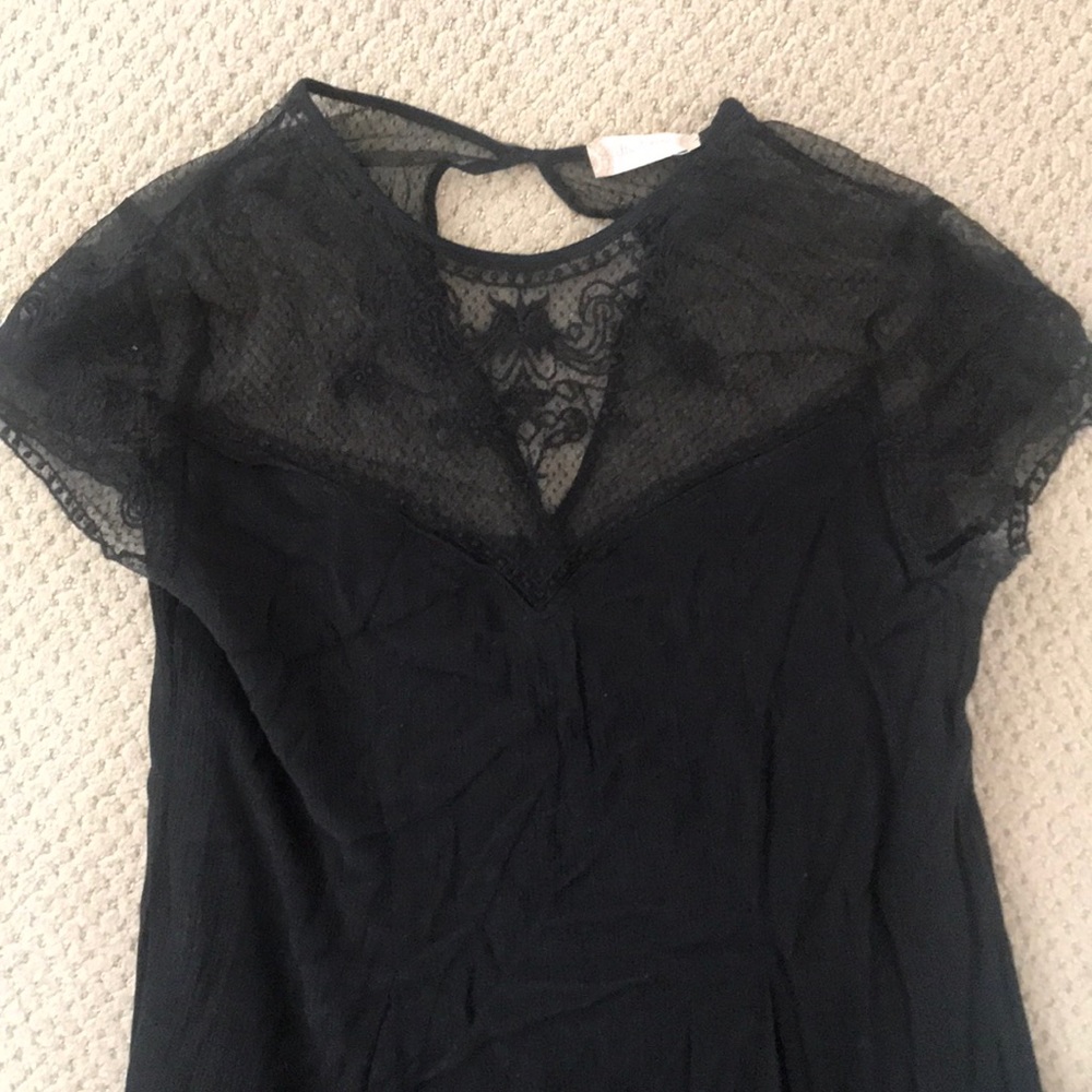Elegant black dress with lace from altar’d state